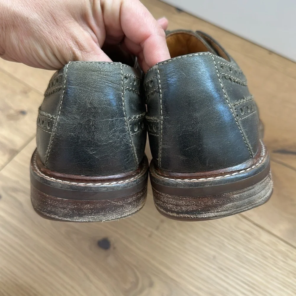 Sperry Top Sider Mens 11.5 M Oxford Wingtip Lace Up Leather